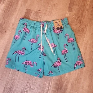 Chubbies Swimming Shorts Men’s Medium Flamingo Blue 5.5-in. Swim Trunks - Picture 1 of 4