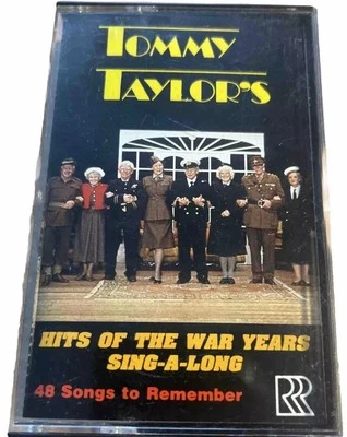 Tommy Taylors Hits Of The War Years  Cassette Rare Vintage Tape Sing A Long VGC - Image 1 of 4
