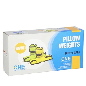 WW01 GREEN GEWICHTSMANSCHETTEN 2 x 0,7 KG ONE FITNESS - Bild 1 von 4