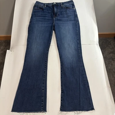 Pantalones de mezclilla elásticos lavado medio Le Crop talla 27 con marco para mujer 27x26 Foto 1 de 4