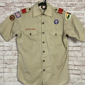 Camisa Vintage Boy Scouts of America Adulto Pequeña Nevada California Spot-On-Back - Imagen 1 de 11