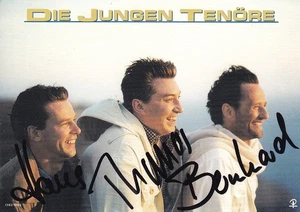 Die jungen Tenöre - Original-Autogramm, 2000! - Picture 1 of 1
