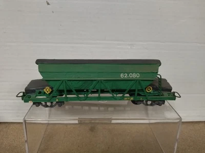 VAGON TOLVA VERDE 62.080 RENFE 1:87 H0 REPINTADO/DESGUACE - Imagen 1 de 4