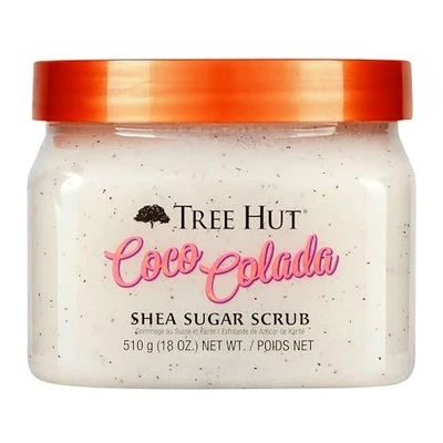 TREE HUT SHEA SUGAR SCRUB COCO COLADA 18 OZ ULTRA HYDRATING SCRUB - WHITE - Image 1 of 4