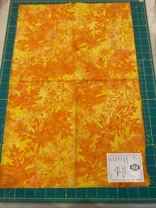 Batik Remnant - 100% cotton - 45" wide - 3/8 yds total - #587 - Picture 1 of 2