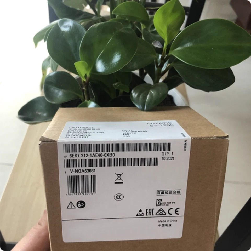 6ES7212-1AE40-0XB0 1PC NEW Sealed Siemens SIMATIC S7-1200,CPU 6ES7212-1AE40-0XB0 - Image 1 of 1