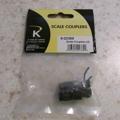 New K-line 6-22369 O Scale 2 Rail Couplers Set - Image 1 of 2