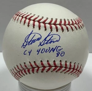 White Sox STEVE STONE Signed Official MLB Baseball AUTO w/ Cy Young - Orioles - Picture 1 of 1