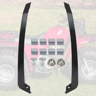Par de protectores de moldura de guardabarros trasero Honda Big Red 250 ATC250ES para 1985 1986 1987 EE. UU. Foto 1 de 4