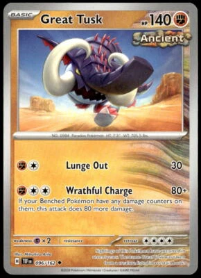 SV05: Temporal Forces #096/162 Great Tusk - Image 1 of 2