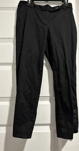 White House Black Market WHBM Black Capri Pants Size 00 - Picture 1 of 1