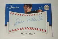 David Phelps 2012 Signature Series Rated Rookie Game Ball Autograph New York 