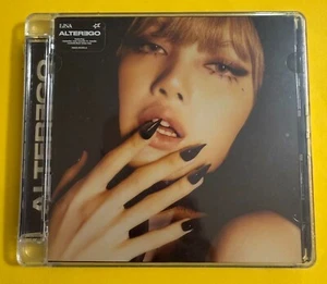 BLACKPINK LISA ALTER EGO SIGNED AUTOGRAPHED ART CARD & NEW CD SEALED - Imagen 1 de 2