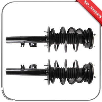 Complete Front Pair Shocks Struts w/ Springs Mounts For 2008 2009 Ford Taurus X - Image 1 of 4