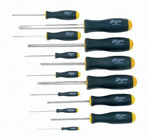Bondhus 16637 Set of 13 Balldriver Screwdrivers, sizes .050-3/8-Inch  - Image 1 of 1
