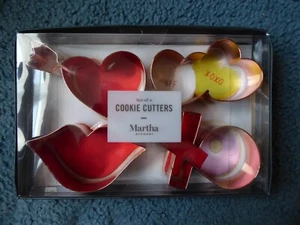 Martha Stewart Cookie Cutters, 4 pieces, Hearts + more, and Free Shipping - Picture 1 of 2