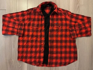 Balenciaga Trompe L'Oeil Oversized Shirt red sz S - Picture 1 of 2