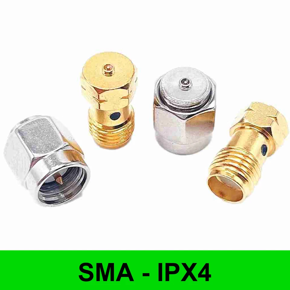 1x SMA Plug to IPX4 U.FL Male Female Cable RF Coaxial Adapter Straight Connector - Image 1 of 1
