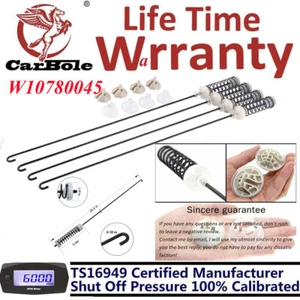 4X Fit Whirlpool W10780045 Washer Suspension Rod Spring Kit, 25-1/2 in W10821956 - Picture 1 of 18