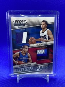 2014-15 Threads Freshman Pairs Dual Patch Prime #7 Stauskas/McGary 06/25