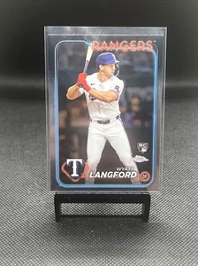 Topps 2024 cromado - #122 Wyatt Langford (RC) - Imagen 1 de 2