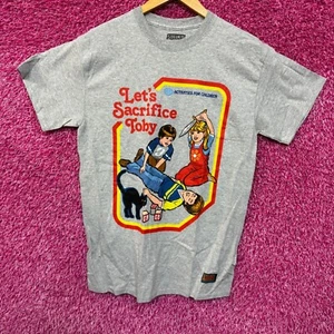Camiseta Sacrifice Toby Terror Comedia Dibujos Animados Steven Rhodes M - Imagen 1 de 10