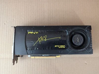 PNY XLR8 NVIDIA GTX 960 2GB PCI GRAPHICS CARD HDMI DVI DP GMGTX96N3HAM-KTMGAUA - Image 1 of 4