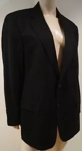 Chaqueta Blazer Formal BROOKS BROTHERS Ropa de Hombre Negra Pura 100% Cachemira Talla:41 - Imagen 1 de 5