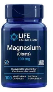 Life Extension, Magnesium (Citrate), 100 mg, 100 Kapseln - Bild 1 von 1