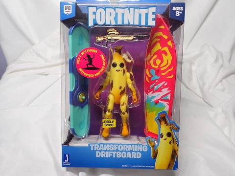 Fortnite PEELY (Ripe) 4" Action Figure with Transforming Driftboard Jazwares NEW Cover