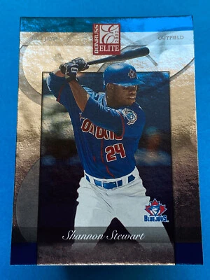 2002 Donruss Elite Shannon Stewart #15 Toronto Blue Jays - Image 1 of 2