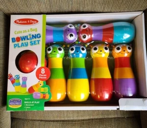 NIB Melissa and Doug Cute as a Bug Bowling Set Indoor Outdoor Toy Game Age 2+ - Picture 1 of 2