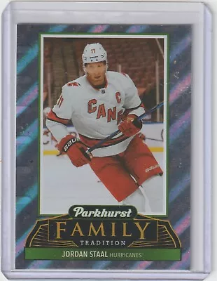 Jordan Staal FT-10 Family Tradition UD Parkhurst 2021-22 - Image 1 of 2