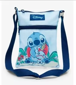 Disney Lilo & Stitch Palm Tree Passport Crossbody Bag - Picture 1 of 2