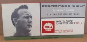 PERCENTAGE GOLF BY ARNOLD PALMER PLAYING THE MEDIUM IRONS PEBBLE BEACH INSIDE - Picture 1 of 6