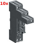10x Schneider / Telemecanique RSZE1S35M Stecksockel für Interfacerelais RSB1A120
