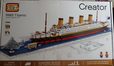 RMS Titanic Micro Building Block original LOZ-9389 Toy Bricks Nano Blocks New - Image 1 of 3