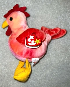 Ty Beanie Babies Strut 1996 Red Star - Imagen 1 de 3