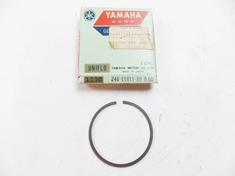 ANILLO PISTÓN YAMAHA 1969-1973 2º 0/S 0,50 AT1 ATM1 AT2 CT1 248-11611-90 Foto 1 de 1