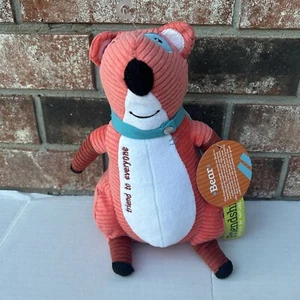 Friendship League Bear Plush 9” Coral NWT Heroes By Nature Stuffed Animal - Picture 1 of 8