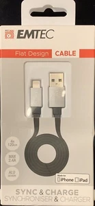 EMTEC iPhone/iPad Cable (ECCHAT700AP) - Picture 1 of 2