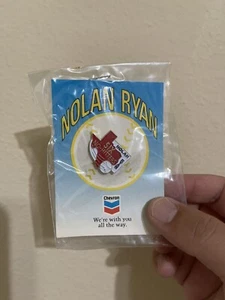 Nolan Ryan Chevron Promotional Collector Pins (New & Sealed) Complete set of 4 - Picture 1 of 8