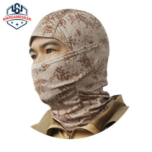 Tactical Camouflage Balaclava Full Face Cover Sniper Hunting Shooting Scarf Mask - Picture 1 of 7