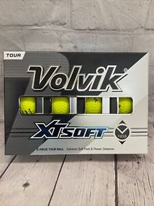Volvik Golf XT Soft Tour Golf Balls - Tour Urethane Golf Balls -1 Dozen - YELLOW