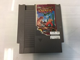 Karnov (Nintendo NES, 1988) Authentic Data East Game Cartridge