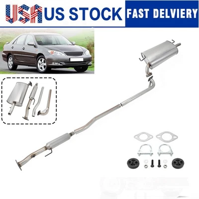 Resonator Pipe Muffler Exhaust for Toyota Camry 2.2L 1997 1998 1999 2000 2001 US - Image 1 of 4