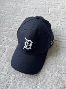 New Era Detroit Tigers Men’s Navy 39THIRTY Flex Hat Small/Medium Classic Logo - Picture 1 of 9