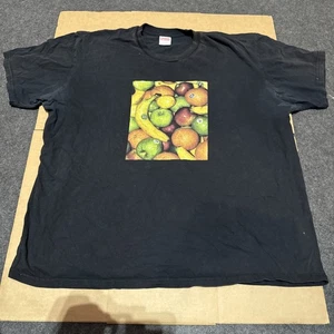 Supreme Fruit Tee Size XL Black FW19 - PREOWNED - Picture 1 of 8
