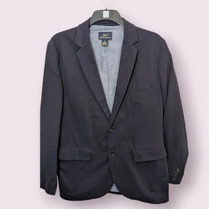 Brooks Brothers Mens '346' Jacket Cotton Lined Navy Jacket Regular Medium  - Picture 1 of 10