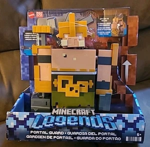 Mattel Minecraft Legends Action Figure, Portal Guard with Attack Action & Access - Picture 1 of 7